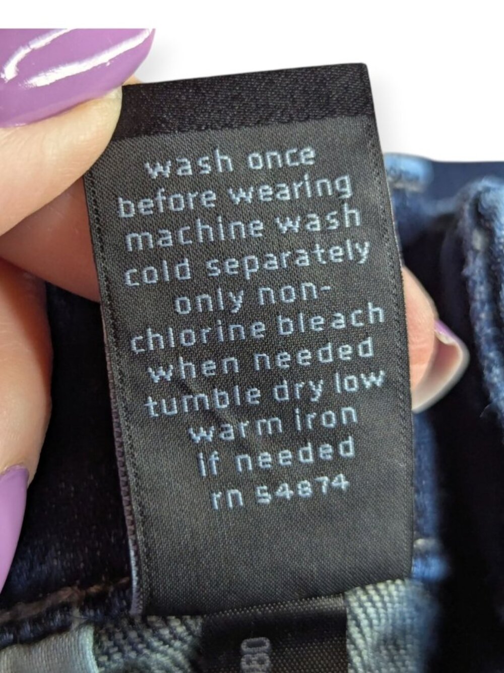 The Limited 678 Bootcut Dark Wash Jeans Womens Size 8L - Picture 9 of 16